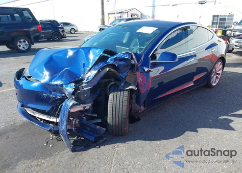 2018 Tesla Model 3 Long Range/Performance from USA, damaged, VIN 5YJ3E1EB4JF187342